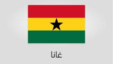 علم غانا - عدد سكان غانا