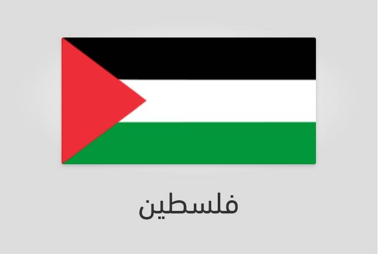 علم فلسطين - عدد سكان فلسطين